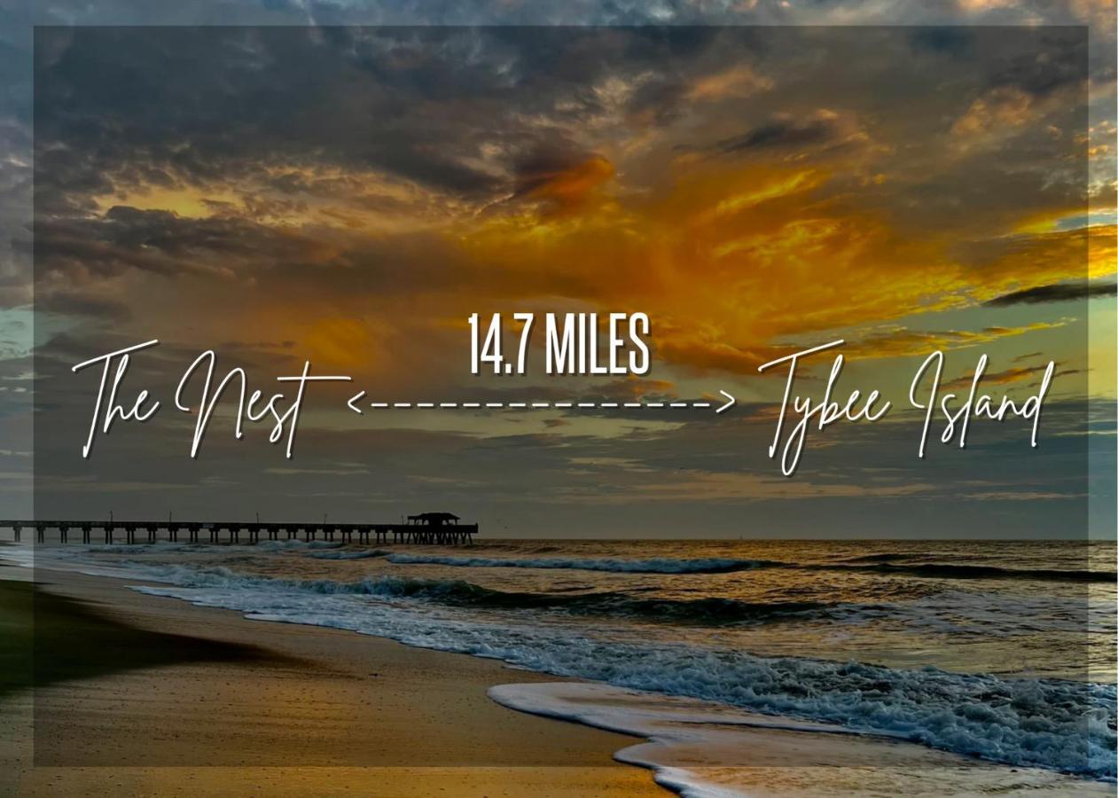 Cozy Oasis 15Min To Dt & Tybee, Home Away From Home - The Nest Savannah Eksteriør billede