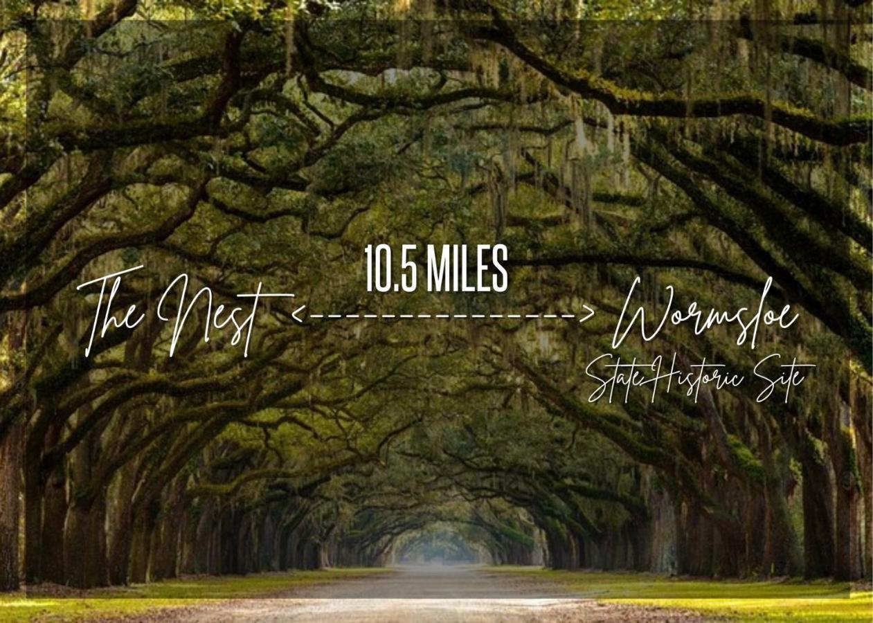 Cozy Oasis 15Min To Dt & Tybee, Home Away From Home - The Nest Savannah Eksteriør billede